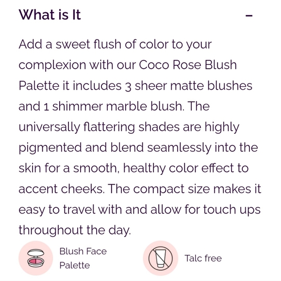 Coco Rose blush palette - Picture 5 of 5